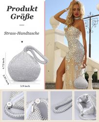 Coonoor Schmuckset 4-teiliges Damen Kristall Schmuckset, günstig online kaufen