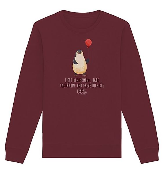 Mr. & Mrs. Panda Longpullover Größe S Pinguin Luftballon - Burgundy - Gesch günstig online kaufen