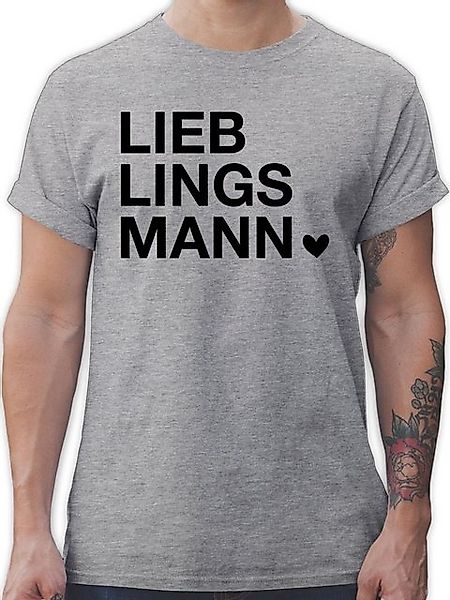 Shirtracer T-Shirt Lieblingsmann Geschenk Valentinstag für Ihn I Valentinst günstig online kaufen