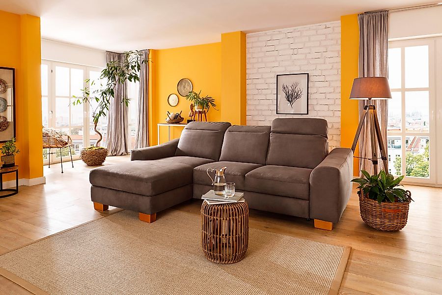 Home affaire Ecksofa Dundee L-Form, wahlweise günstig online kaufen