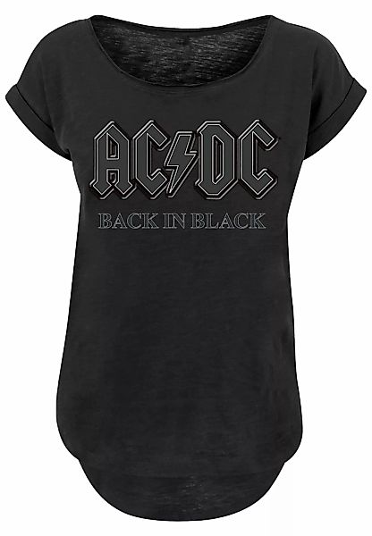 F4NT4STIC T-Shirt "PLUS SIZE ACDC Back in Black", Print günstig online kaufen