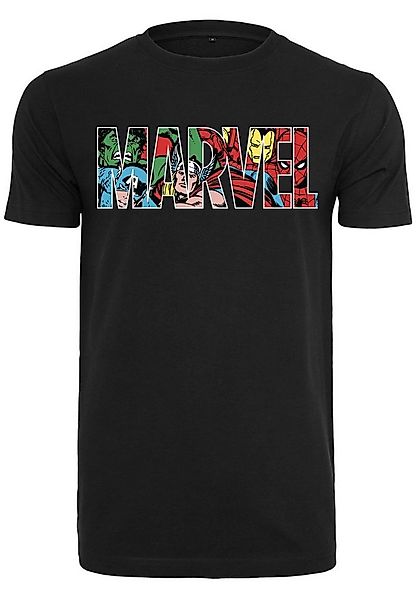 Merchcode T-Shirt Merchcode Herren Marvel Logo Character Tee (1-tlg) günstig online kaufen