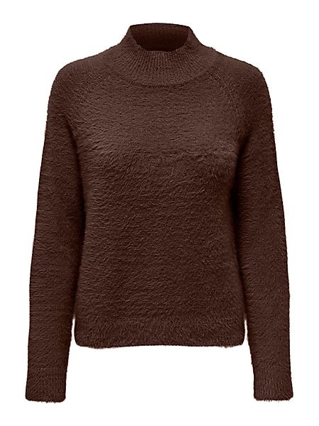 JACQUELINE de YONG Strickpullover Flauschiger Stehkragen günstig online kaufen