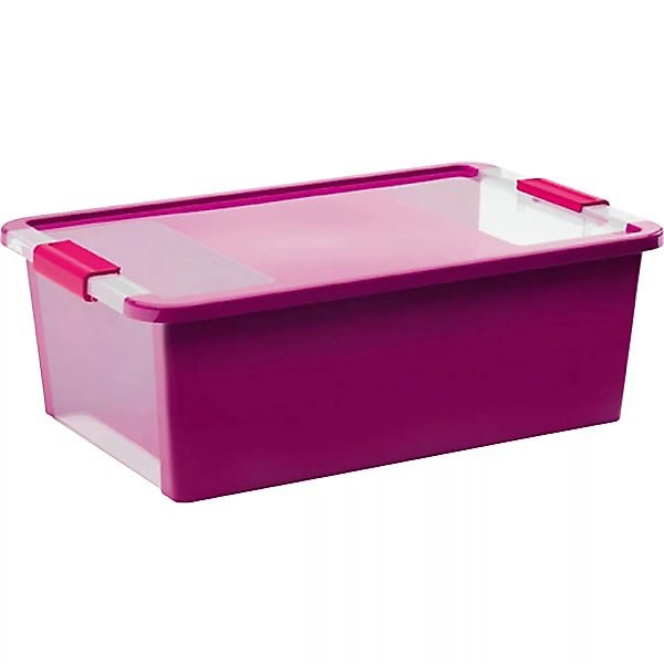 Aufbewahrungsbox Bi M mit Deckel Violett günstig online kaufen