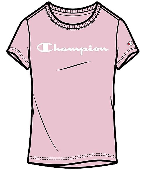 Champion T-Shirt (Baumwolle) Classic Big Logo günstig online kaufen