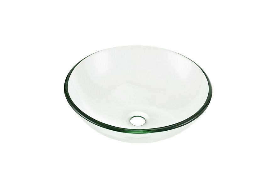 neu.haus Waschbecken, »Jarvis« Glas Aufsatzwaschbecken rund günstig online kaufen