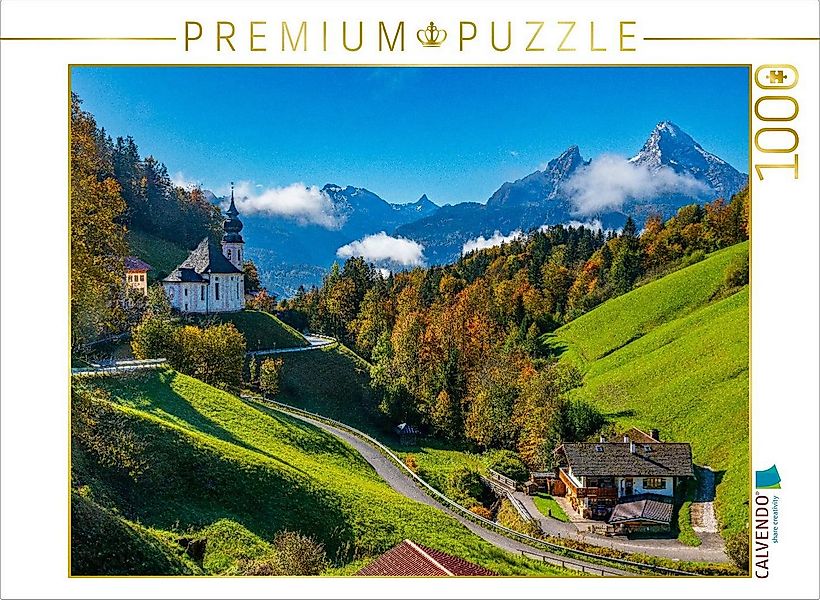 CALVENDO Puzzle CALVENDO Puzzle Die Wallfahrtskirche Maria Gern im Berchtes günstig online kaufen