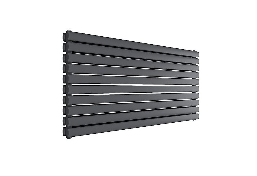 SONNI Designheizkörper Design Heizkörper 1200x593x79mm Doppellagig Anthrazi günstig online kaufen