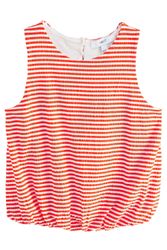 Next Shirttop Ärmelloses Top mit Ballonsaum günstig online kaufen