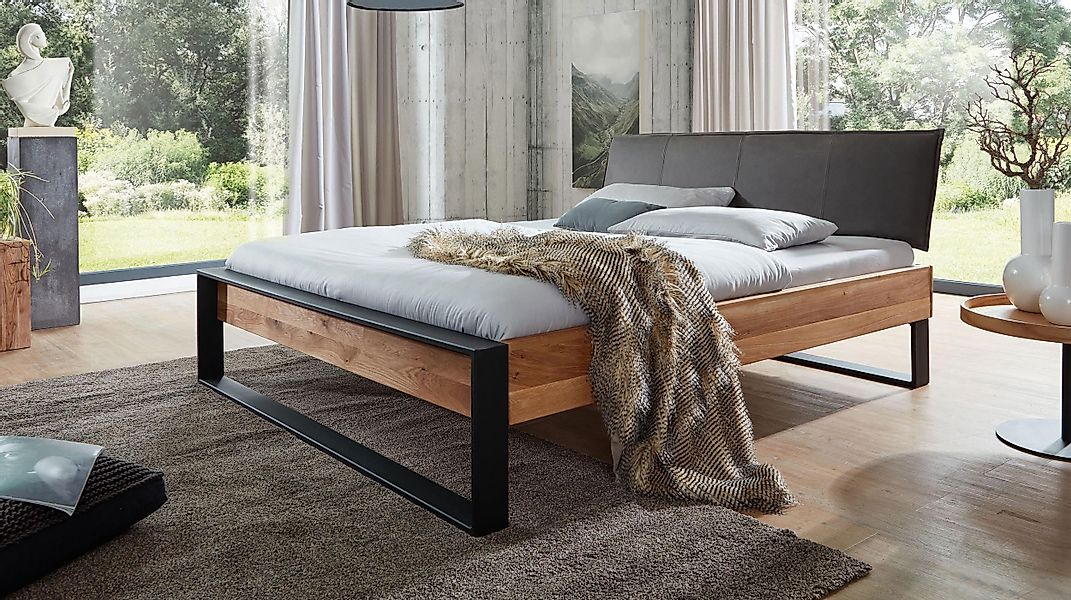 Massivart® Massivholzbett ELENORA / 140, 180, günstig online kaufen