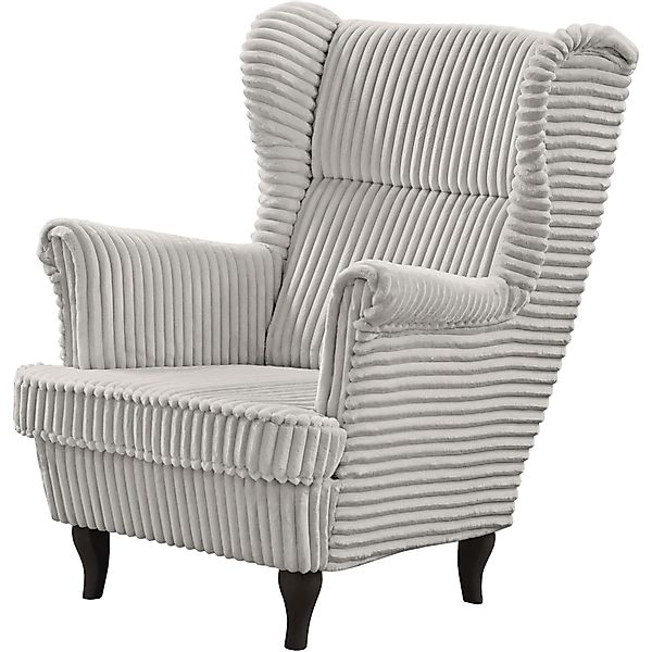 Beautysofa Sessel Moderner, bequemer, weicher, eleganter Sessel FELIX (Holz günstig online kaufen