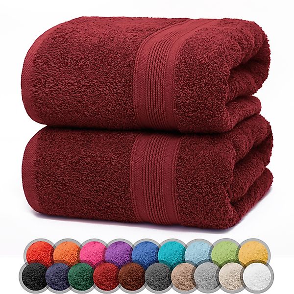 NatureMark Duschtücher Duschtuch 500gsm (2er-Set), 100% günstig online kaufen