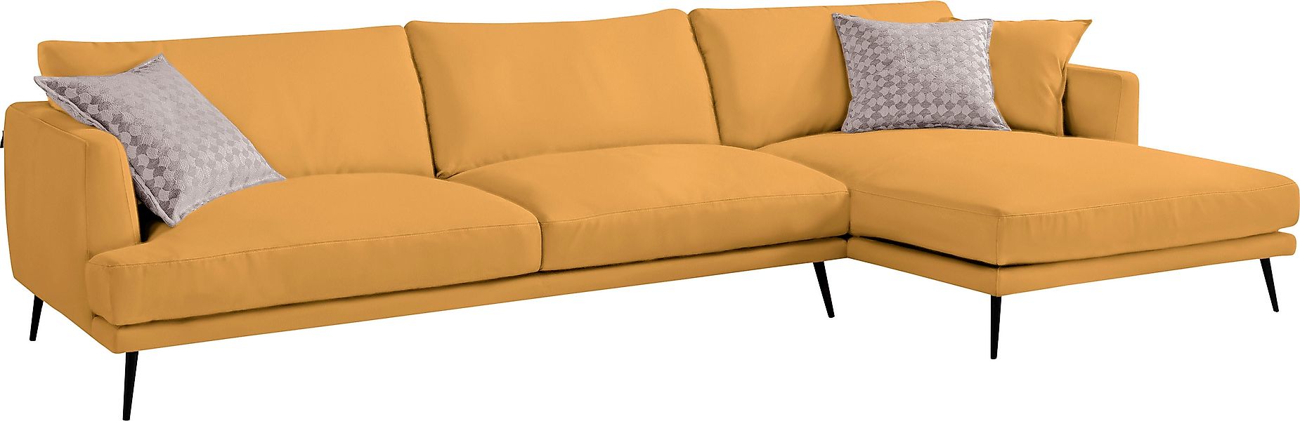 Egoitaliano Ecksofa »Sophia, Designsofa mit extrakomfortablem Sitzkomfort, günstig online kaufen