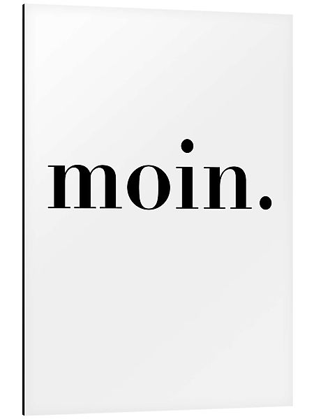 Posterlounge Poster Typobox, Moin, Badezimmer Skandinavisch günstig online kaufen