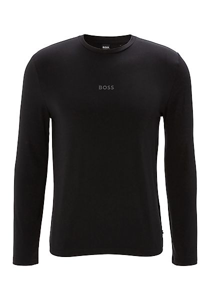BOSS Langarmshirt Bea_LS-Shirt (1-tlg) mit Logodruck günstig online kaufen