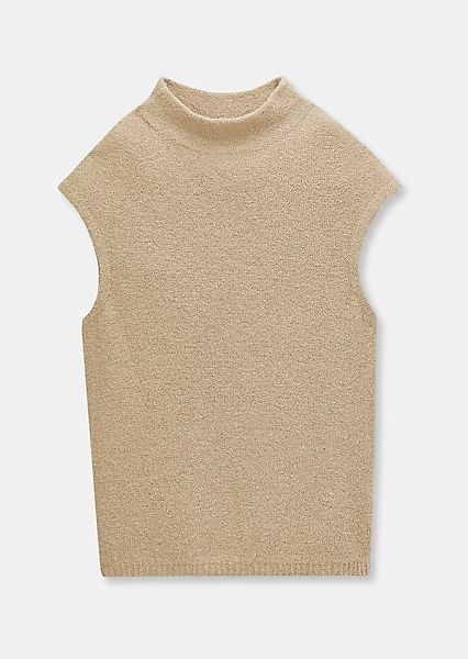 MADELEINE Longpullover "Pullunder Strick-Pullunder im Frottee-Look" günstig online kaufen