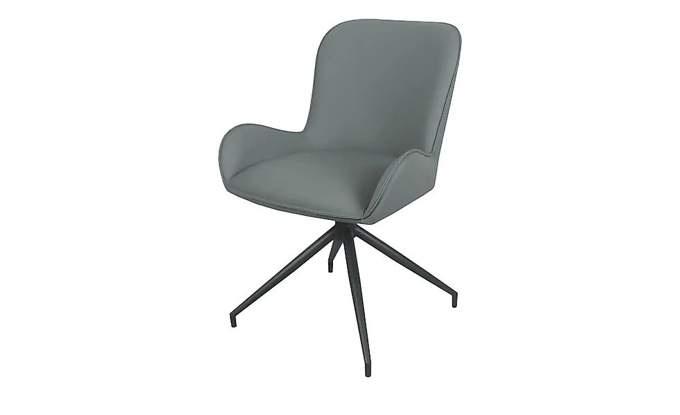 Stuhl drehbar  Inari ¦ grau ¦ Maße (cm): B: 58 H: 84 T: 60.0 Stühle > Polst günstig online kaufen