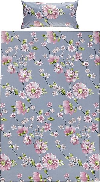 REDBEST Bettwäsche Bettwäsche, Renforcé, Blumen günstig online kaufen