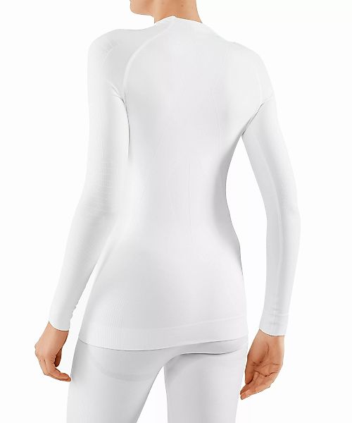 FALKE Damen Langarmshirt Maximum Warm, M, Weiß, Uni, 33037-286003 günstig online kaufen