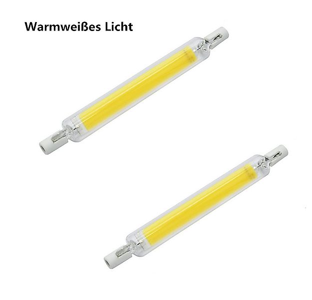 autolock LED-Leuchtmittel R7S LED Dimmbar,(2 Stück)LED 78/118mm,Warmweiß, R günstig online kaufen