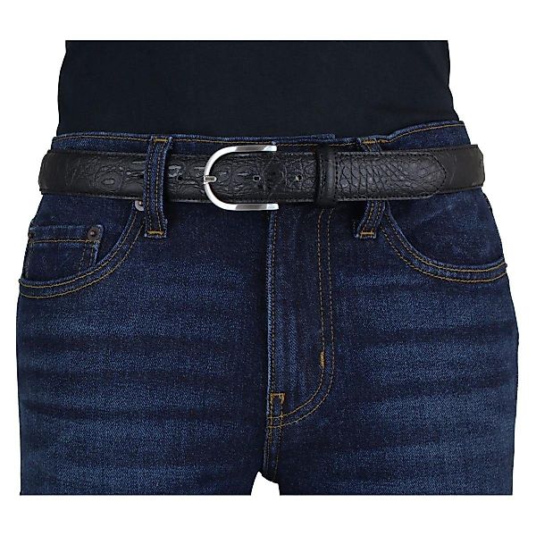 BELTINGER Ledergürtel Damen-Gürtel mit Krokoprägung 3 günstig online kaufen