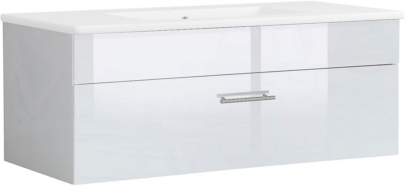 welltime Waschtisch Trento Light mit Keramik-Auflagebecken, 1 feste Blende günstig online kaufen