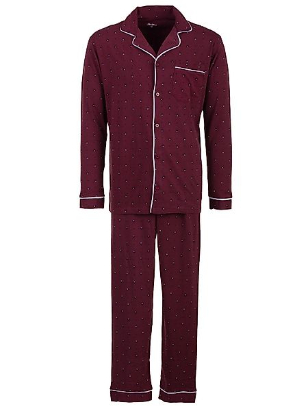 Henry Terre Schlafanzug Pyjama Set Langarm - Diamant günstig online kaufen