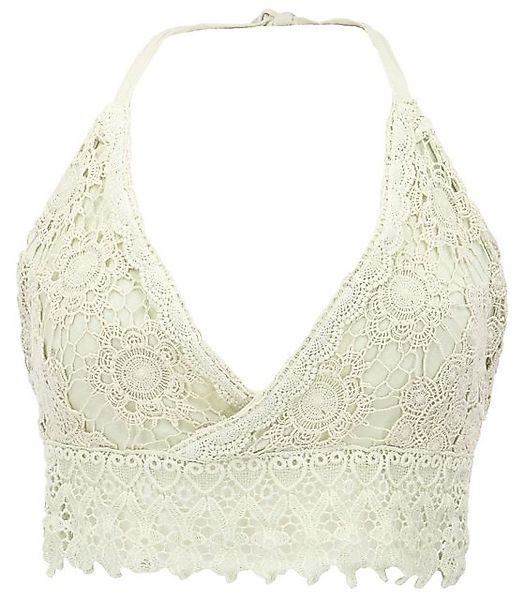 Guru-Shop T-Shirt Goa Top, Psytrance Neckholder günstig online kaufen