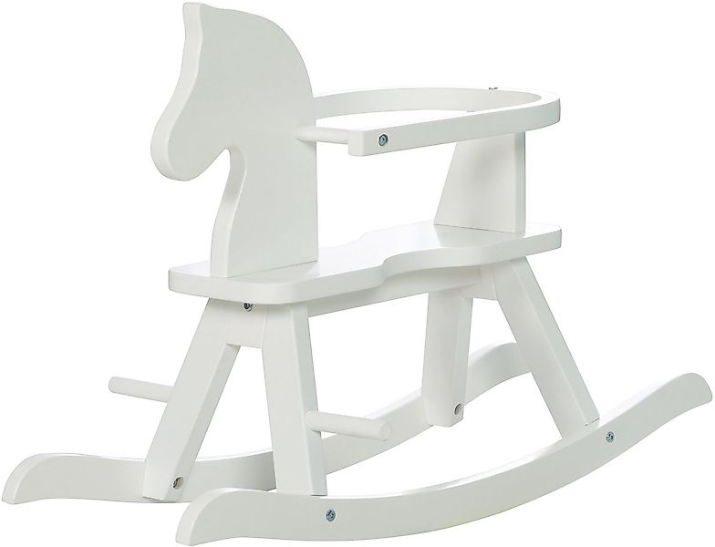 roba® Schaukelpferd weiß, aus Holz günstig online kaufen