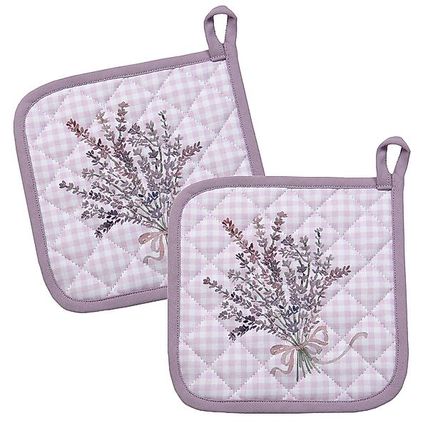 Clayre & Eef Topflappen Lavender Garden, günstig online kaufen