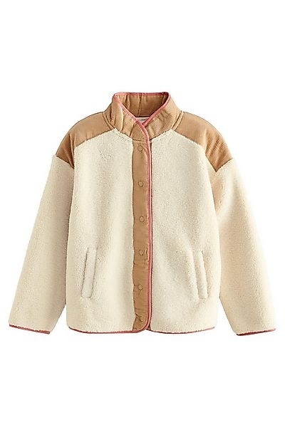 Next Kapuzenpullover Jacke mit Teddyfell (1-tlg) günstig online kaufen