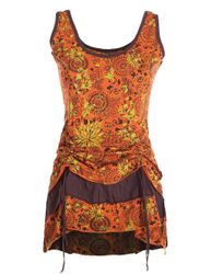 Vishes Tunikakleid Vishes - Damen Lagen-Look günstig online kaufen