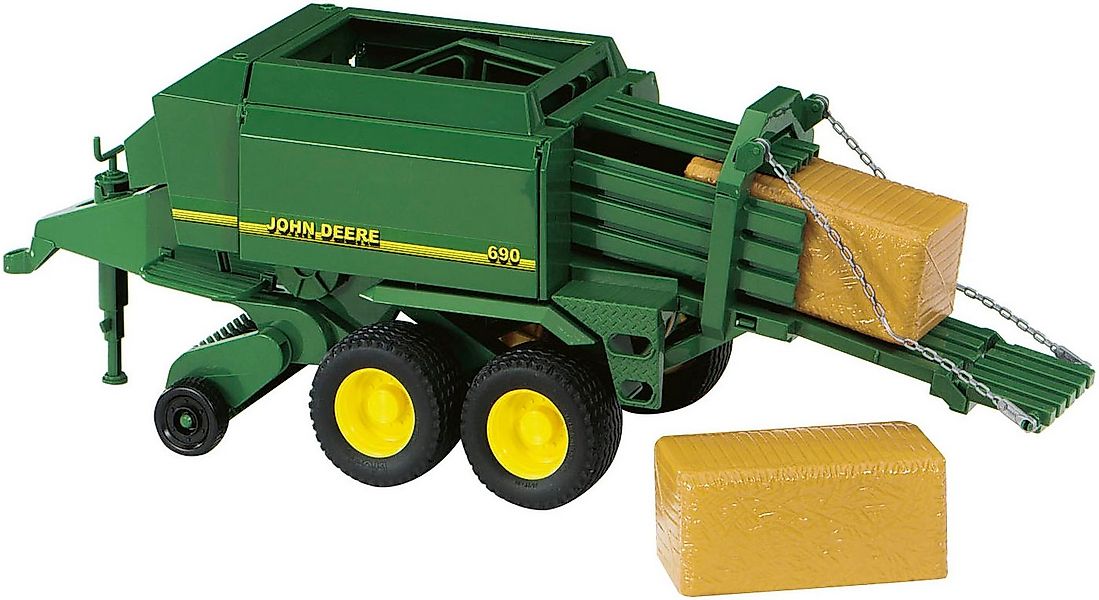 Bruder® Spielfahrzeug-Anhänger John Deere Grossballenpresse (02017), Made i günstig online kaufen