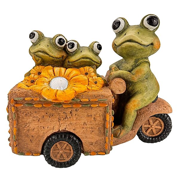 Online-Fuchs Gartenfigur Frosch Bande auf dem günstig online kaufen