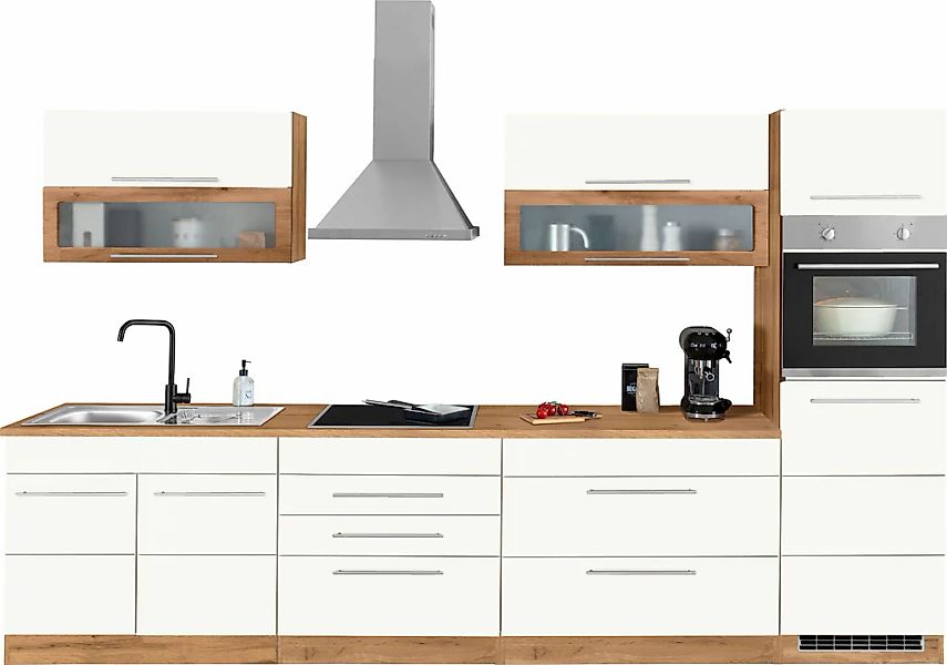KOCHSTATION Küchenzeile "KS-Wien" Breite 340 cm, wahlweise mit E-Geräten un günstig online kaufen