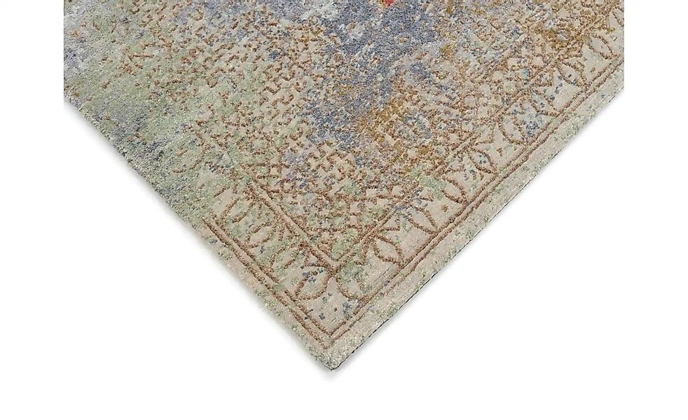 Musterring Teppich   ¦ mehrfarbig ¦ Seide,Wolle ¦ Maße (cm): B: 140 H: 0,8 günstig online kaufen