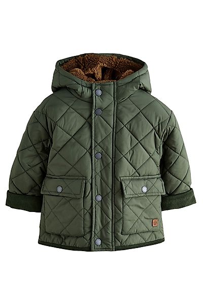 Next Steppjacke Gesteppter Mantel mit Borgfutter günstig online kaufen