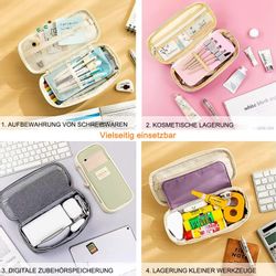 STILVORA Federmäppchen Federtasche Mäppchen mit mehreren günstig online kaufen