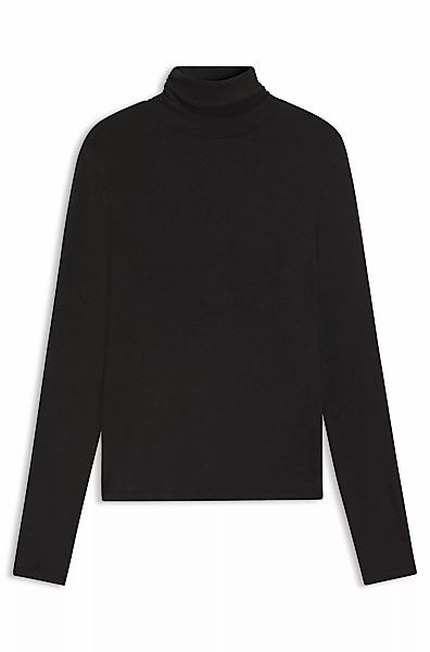 BOSS ORANGE Langarmshirt "Eliana Premium Damenmode", mit Turtle Neck, Slim günstig online kaufen