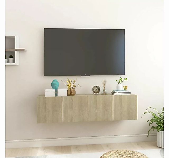 furnicato TV-Schrank TV-Hängeschränke 2 Stk. Sonoma-Eiche 60x30x30 cm günstig online kaufen