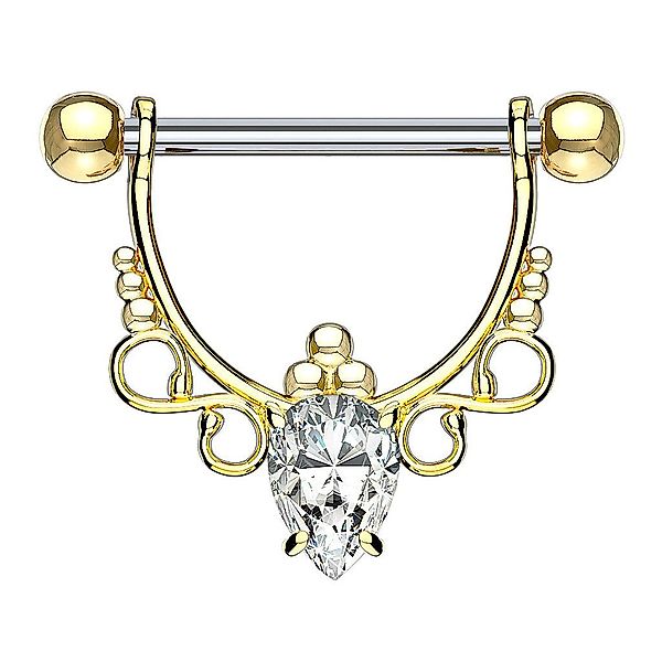 Taffstyle Intimpiercing Nippelpiercing Schild Unendlich beweglich günstig online kaufen