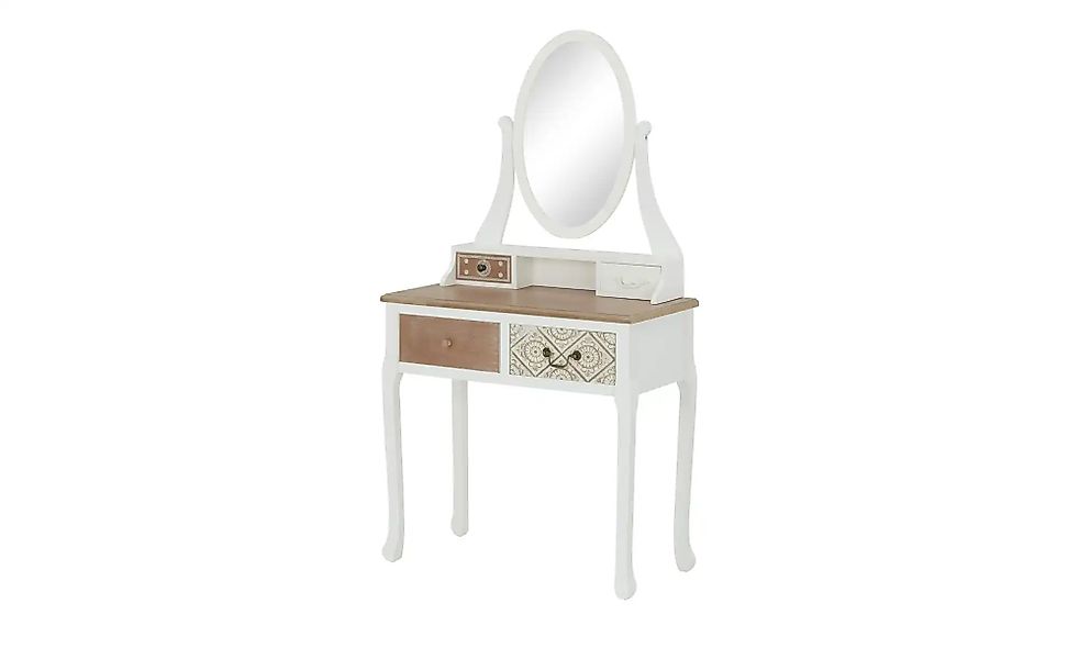 Schminktisch  Foggia  ¦ weiß ¦ Maße (cm): B: 80 H: 150 T: 40.0 Tische > Sch günstig online kaufen