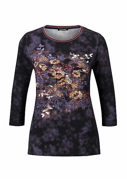 GOLDNER Print-Shirt "Kurzgröße Atmungsaktives Druckshirt" günstig online kaufen