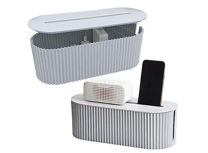 SURFOU Kabelbox Kabel Organizer Box Kabelmanagement Kabel Verstecken Steckd günstig online kaufen