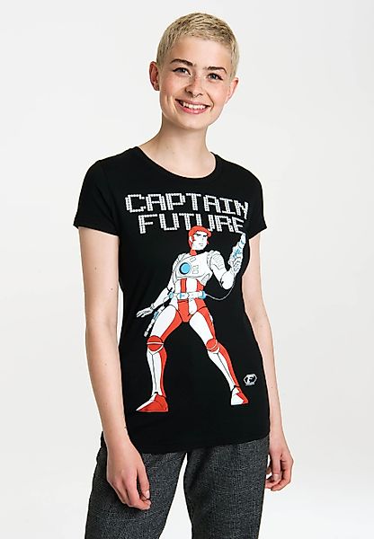 LOGOSHIRT T-Shirt Captain Future mit coolem günstig online kaufen