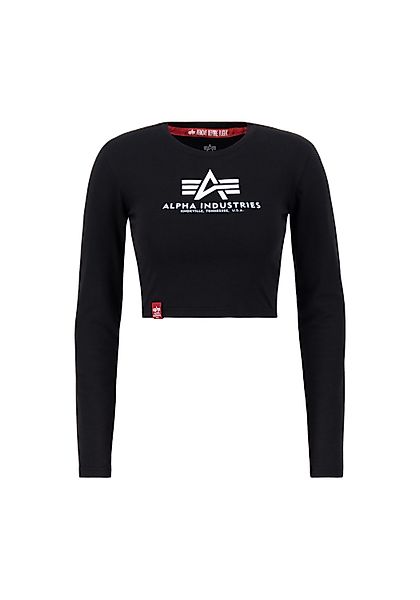 Alpha Industries Sweater "Basic Cropped Longsleeve W Longsleeve" günstig online kaufen