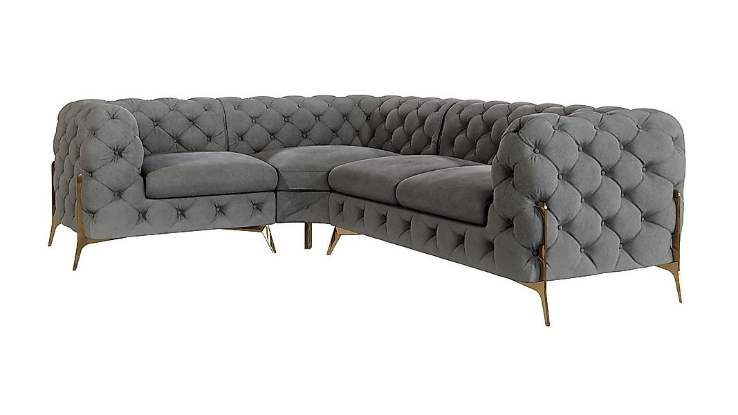 S-Style Möbel Ecksofa Ashley, Chesterfield mit günstig online kaufen