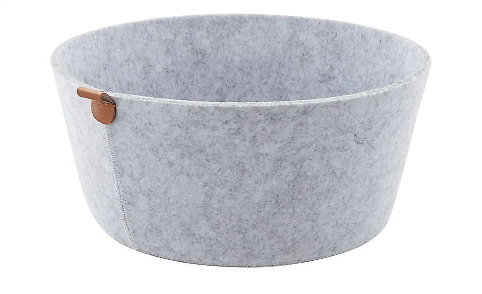 Justinus Filzkorb  Lifestyle ¦ grau ¦ Filz ¦ Maße (cm): B: 22 H: 12 T: 22.0 günstig online kaufen