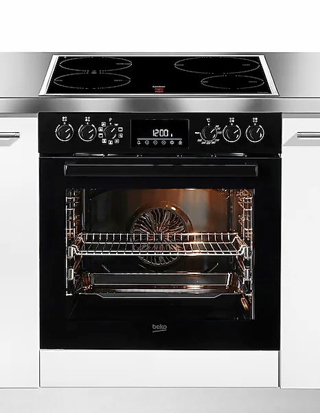 BEKO Induktions Herd-Set »BBUM17341BE«, mit 2-fach-Teleskopauszug, (Set), H günstig online kaufen