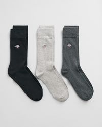 Gant Freizeitsocken SHIELD SOCKS 3-PACK (Packung, günstig online kaufen